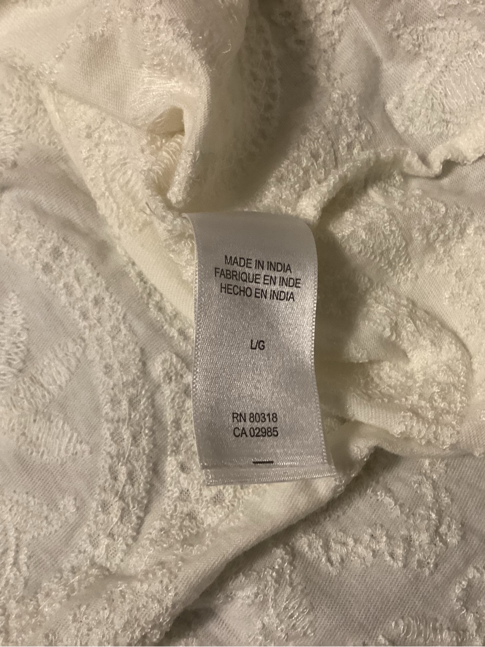 Lucky Brand Off White Embroidered Square-Neck Peasant Top - Picture 9 of 11